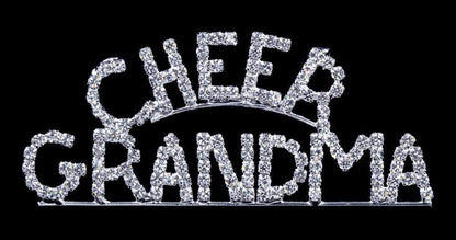 #17107 CHEER GRANDMA pin-0